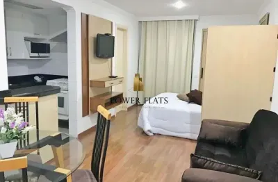 Flat mobiliado para locação – 33m², 1 quarto, 1 banheiro – campos elíseos/sp
