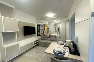 Lindo flat para locação no option paraiso vila mariana, 38m² com lazer completo