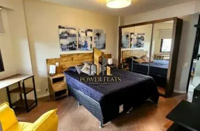 Flat parque plaza – 1 dormitório, mobiliado e localização premium no brooklin - são paulo - sp