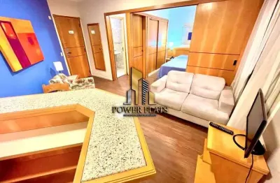 Flat mobiliado no hampton park – 1 dormitório nos jardins com lazer e localização top