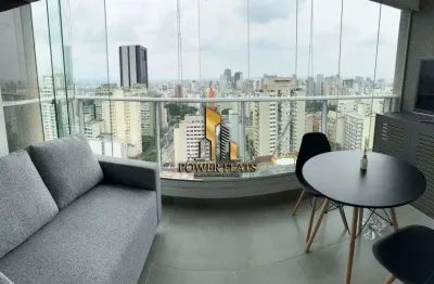 Flat mobiliado no london sp residence – 1 dormitório – consolação – são paulo