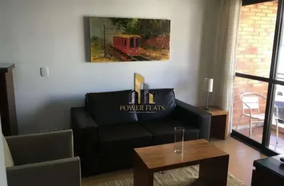 Flat mobiliado no contemporâneo – vila nova conceição – 1 dorm