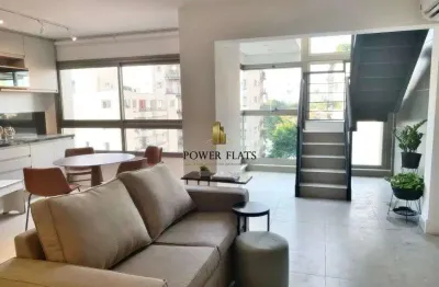 Duplex mobiliado à venda – 1 quarto, 46m² – jardim paulista/sp