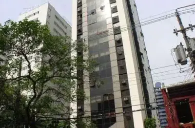 Flat 35 m² mobiliado - new citi - itaim bibi - 1 vaga - andar alto