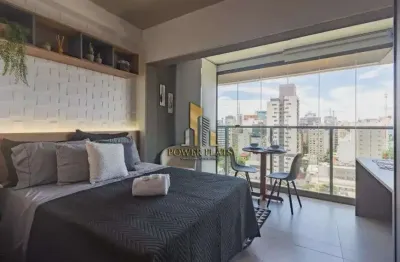 Flat mobiliado para aluguel – 1 quarto, 1 suíte, 1 vaga – the blue loft – moema/sp