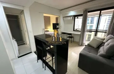 Flat mobiliado para aluguel – 1 dormitório no qi moema, são paulo/sp