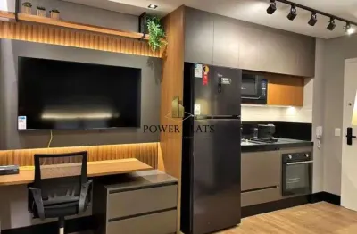 Flat mobiliado para alugar na vila olímpia – condomínio viva benx – são paulo/sp