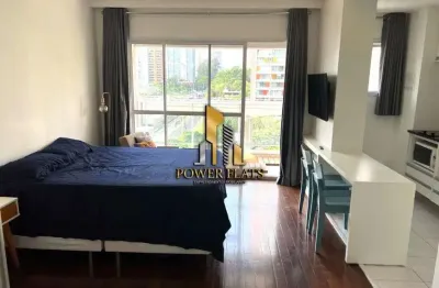 Flat mobiliado para aluguel no diseno campo belo – brooklin, são paulo