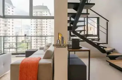 Flat imobiliado moderno 1 suíte + lavabo no vn vox vila olímpia – alto padrão