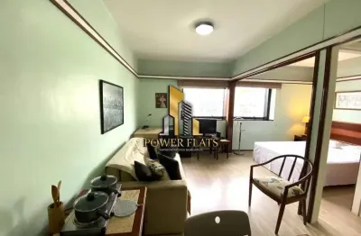 Flat com 1 quarto para alugar na Rua Guarará, 511, Jardim Paulista, São Paulo