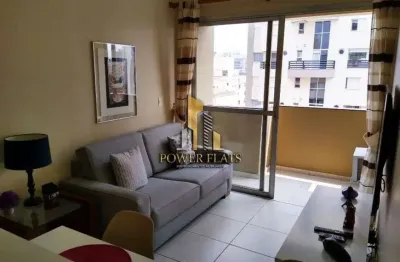 Flat mobiliado no condomínio moema top life em moema– 1 vaga – varanda – andar alto