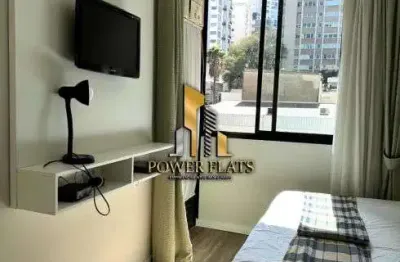 Flat mobiliado para aluguel no poeta drummond – jardim paulista, são paulo