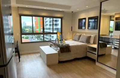 Apartamento mobiliado no highlights brasil – 1 dormitório com internet inclusa – brooklin/sp