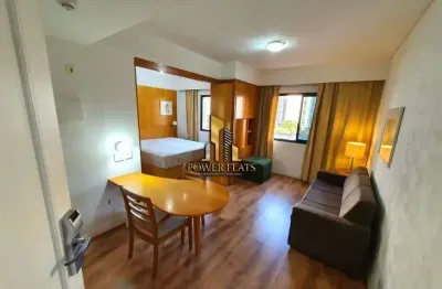 Flat mobiliado no the privilege – av. macuco, moema – pacote completo