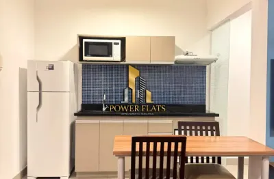 Flat de alto padrão totalmente mobiliado para venda no royal brooklin - cidade monções