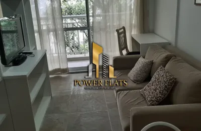 Flat mobiliado no choice panamby | 1 dorm, varanda e lazer completo! - são paulo - sp