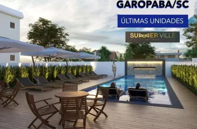 Apartamento com 2 dormitórios à venda, 67 m² - summer ville - bairro limpa - garopaba/sc