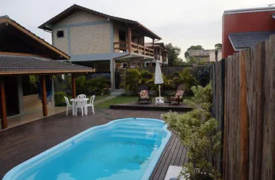 Casa com 3 dormitórios à venda, 108 m² por r$ 1.150.000,00 - praia do rosa. - imbituba/sc