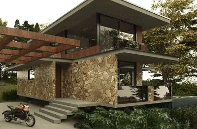 Casa com 3 dormitórios à venda, 162 m² por r$ 3.540.000,00 - silveira - garopaba/sc