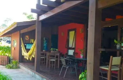 Pousada com 6 dormitórios à venda, 360 m² por r$ 2.000.000,00 - praia do rosa. - imbituba/sc