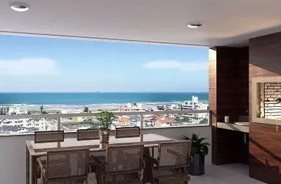 Apartamento com 4 dormitórios à venda, 162 m² por r$ 2.030.000,00 - centro - imbituba/sc