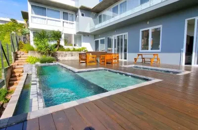 Casa com 5 dormitórios à venda, 491 m² por r$ 6.447.000,00 - panorâmico - garopaba/sc