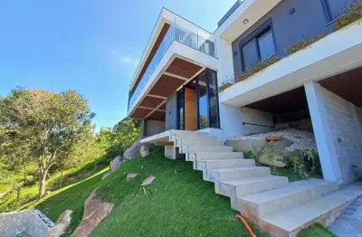 Casa com 3 dormitórios à venda, 180 m² por r$ 2.700.000,00 - areias de macacu - garopaba/sc