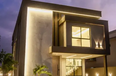 Residência contemporânea w1 07 • 351 m² • cond. alphaville paraíba