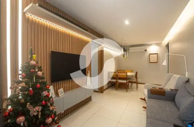 Apartamento à venda em icaraí  2 quartos (1 suíte) | varanda gourmet | lazer completo