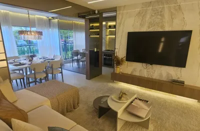 Modernidade e conforto: apartamento de 88m² no living the new residence – localização privilegiada!