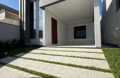 Casa com suíte, churrasqueira e amplo quintal no loteamento galápagos – tijucas