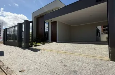 Casa de alto padrão com 3 suítes no bosque da mata – tijucas/sc