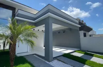 Casa com 3 quartos e amplo espaço no bosque da mata – tijucas/sc