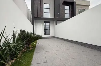 Sobrado 2 dormitórios e uma suíte no loteamento dom geraldo, joaia - tijucas/sc