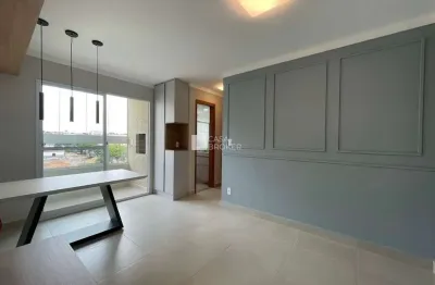 Apartamento com acabamento moderno, 2 dormitórios sendo 1 suíte com varanda gourmet no jardim nova europa