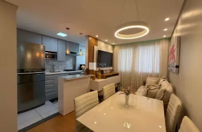 Apartamento com 2 dormitórios e ar-condicionado no Tropical Garden