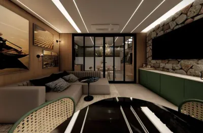 Apartamento garden para venda em city américa com 3 quartos, sendo 1 suíte, 154m²