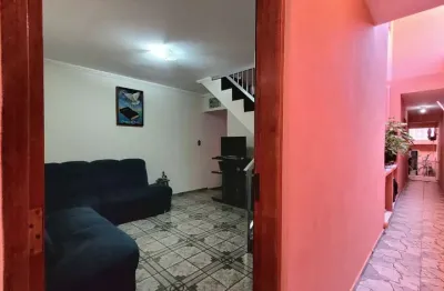 Sobrado para venda em parque novo oratório com 5 quartos, 218m²