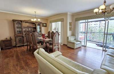 Apartamento para venda em vila mascote com 3 quartos, sendo 3 suítes , 173m²