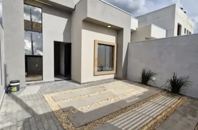 Linda casa a venda no b. fábio notini - 03 uartos/1 suíte e espaço gourmet