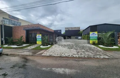 Ponto comercial para alugar na avenida jacob macanhan, 874, pineville, pinhais, 22 m2 por r$ 1.800