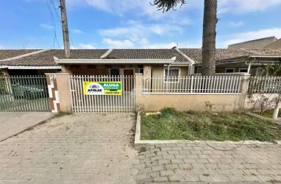 Casa em condomínio fechado com 3 quartos para alugar na rua aristeu de castro fernandes, 36, jardim viviane, colombo, 51 m2 por r$ 2.300