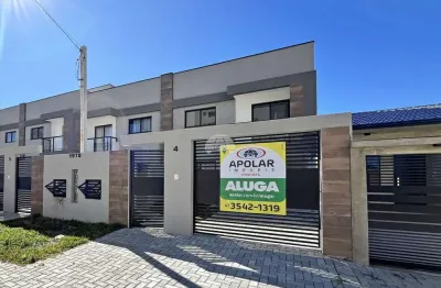 Casa com 3 quartos para alugar na avenida dos pássaros, 1976, jardim cláudia, pinhais, 130 m2 por r$ 3.700