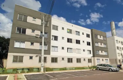 Apartamento com 2 quartos para alugar na rua maria joaquina vaz, 721, jardim itaqui, campo largo, 40 m2 por r$ 1.100
