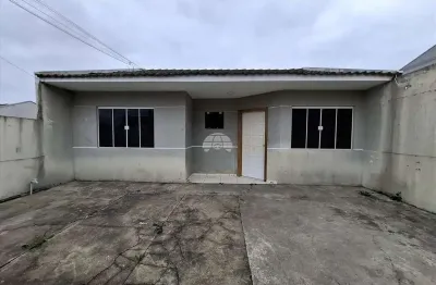 Casa com 3 quartos para alugar na rua padre agostinho, 93, jardim bela vista, piraquara, 65 m2 por r$ 1.450