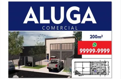 Ponto comercial para alugar na rua quinze de outubro, 524, centro, pinhais, 150 m2 por r$ 3.500