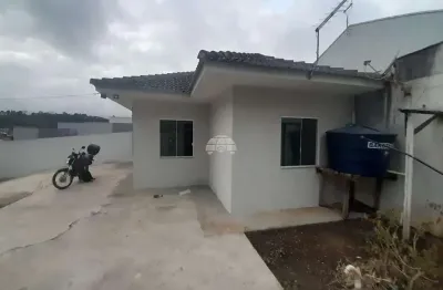 Casa com 2 quartos para alugar na rua vicente schena, 1400, roseira, colombo, 56 m2 por r$ 1.600