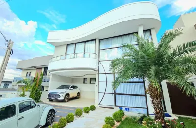 Sobrado de alto padrão no condomínio morada das flores à venda, 238 m², r$ 2.500.000,00 - cambé