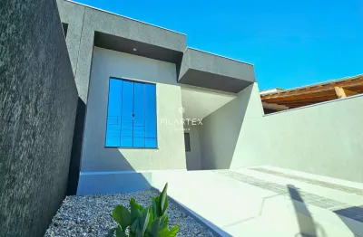 Casa nova na zona oeste à venda, 3 quartos, 1 suíte por r$ 400.000,00, columbia - londrina- pr