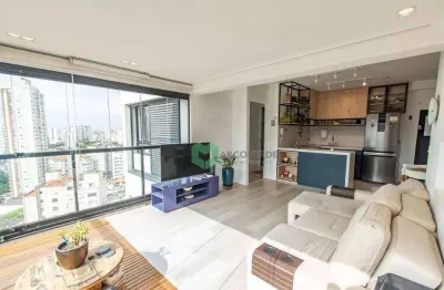 Apartamento mobiliado com 1 quarto para alugar, 50 m² por r$ 6.315/mês - vila mariana - são paulo/sp